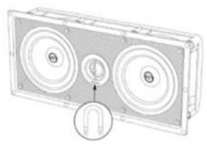 Sonus Faber Palladio PC-562P - ORIENTAMENTO DEL LOGO (SOLO MODELLI PL-563 E PC-563P) - 1