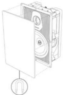 Sonus Faber Palladio PL-563 - - APPLICARE LA GRIGLIA MAGNETICA - 3