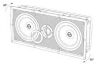 Sonus Faber Palladio PL-563 - DECOUPER LE LONG DU PERIMETRE MARQUE - 6