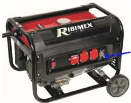 RIBIMEX PRGE2800 - 4.3- Avvio del generatore - 2