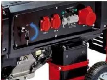 RIBIMEX PRGE2800 - 4.4- Switching off the generator - 2