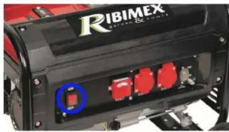 RIBIMEX PRGE2800 - 4.4- Spegnimento del generatore - 1