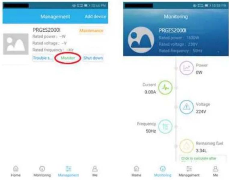 RIBIMEX PRGES2000I - 4.6.3- Connection et contrôle du générateur - 1