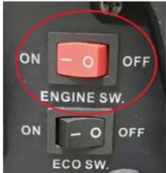 RIBIMEX PRGES2000I - 4.3- Starting the engine - 3