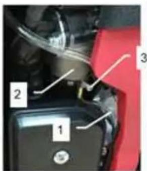 RIBIMEX PRGES2000I - 6.3.1- Scaricare il carburante dal carburatore (Fig. 26) - 2