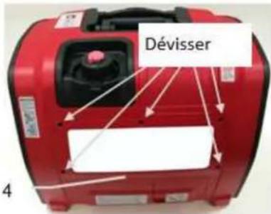RIBIMEX PRGES2000I - 6.3.1- Drainer le carburant du carburateur (Fig. 26) - 1