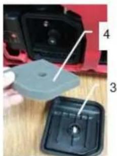 RIBIMEX PRGES2000I - 6.2.2- Maintenance du filtre à air (Fig. 22) - 4