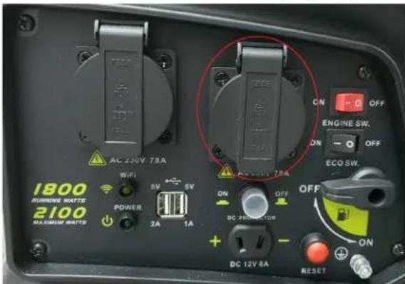 RIBIMEX PRGES2000I - 4.3- Starting the engine - 10