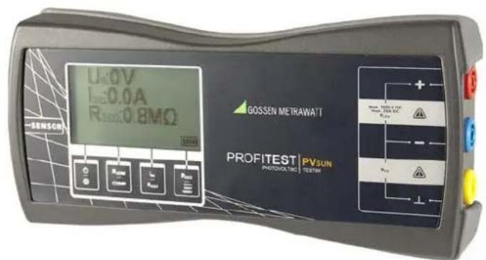 Gossen Metrawatt Profitest PVsun memo - 1
