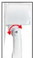 Goobay 59509 - Adjusting the tilt angle - 1