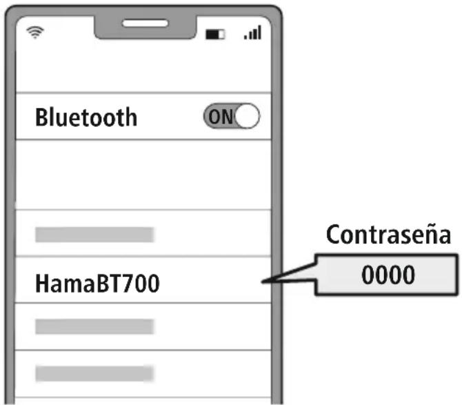 HAMA BT700 - Busquelosauricularesconsudispositivoterminal(sóloesnecesarioparalaconexión inicial) - 1