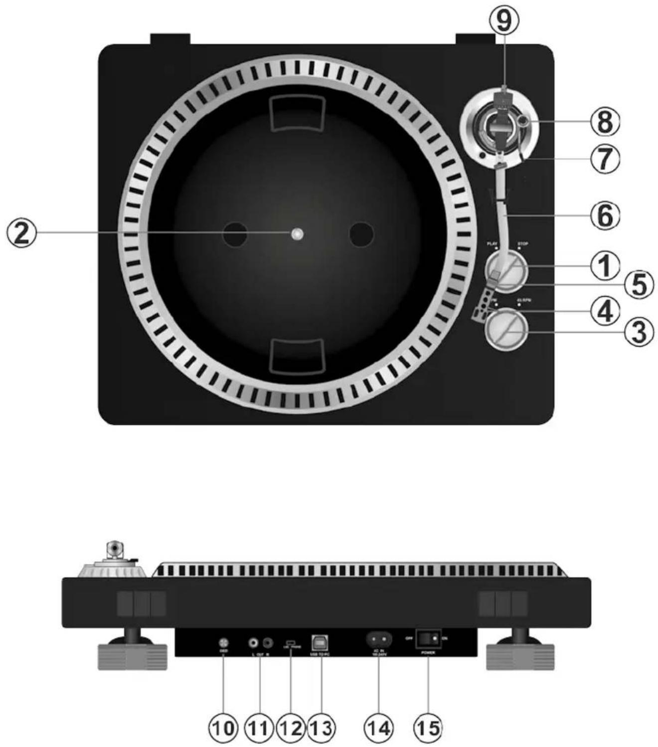 Krüger&Matz TT-602 - OPIS PRODUKTU - 1