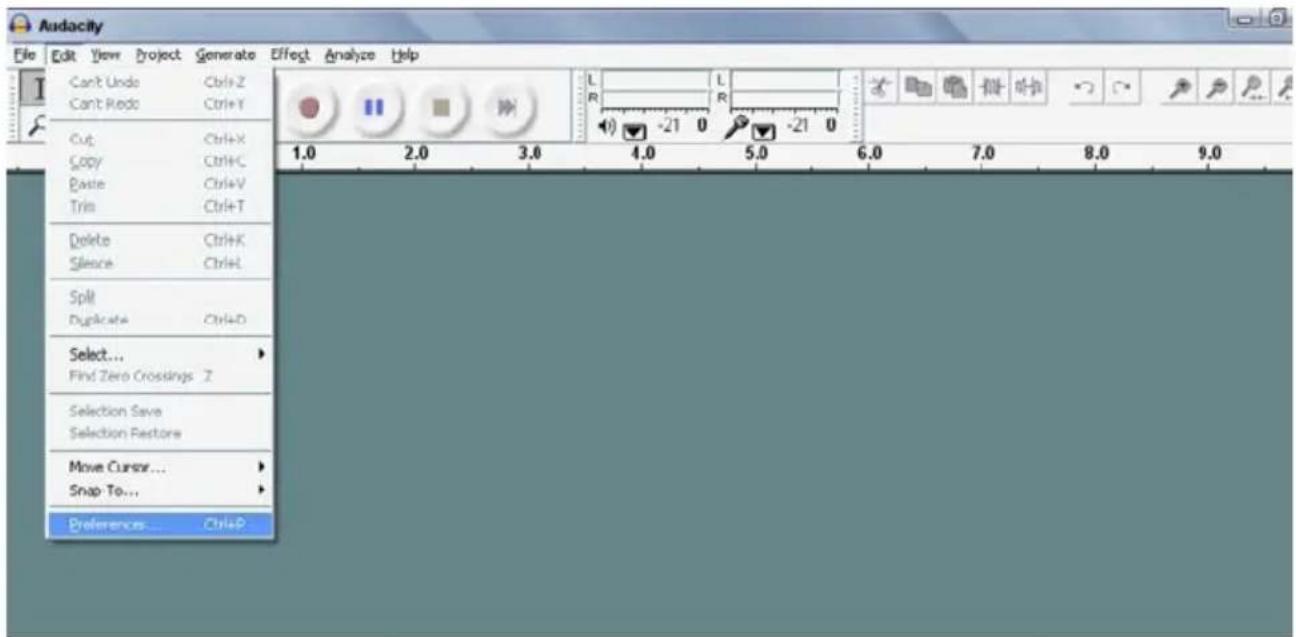 Krüger&Matz TT-602 - Ustawianie komputera do pracy z programem Audacity - 1