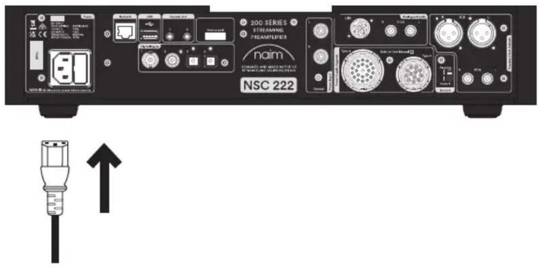 NAIM NSC 222 - Подача напряжения - 2