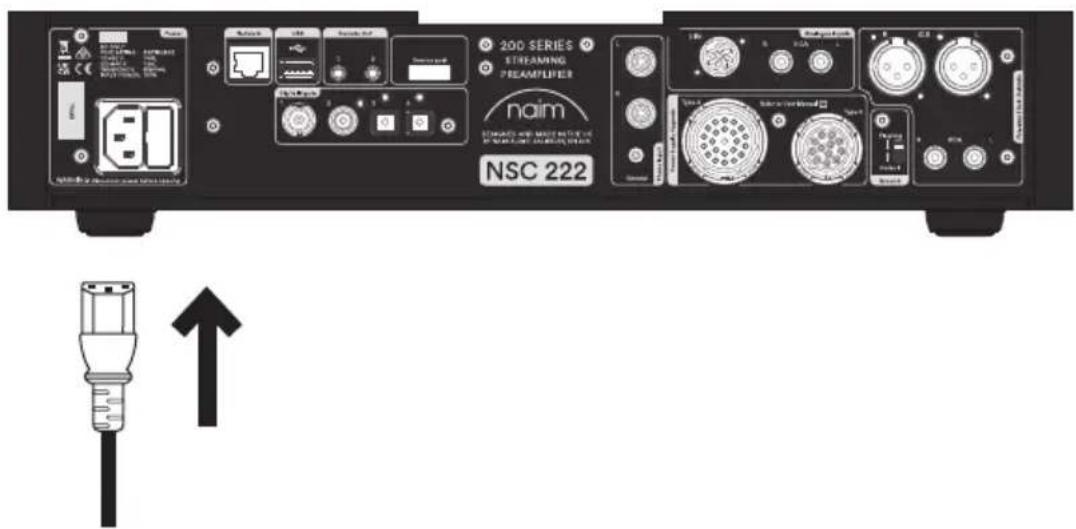 NAIM NSC 222 - 上电 - 2
