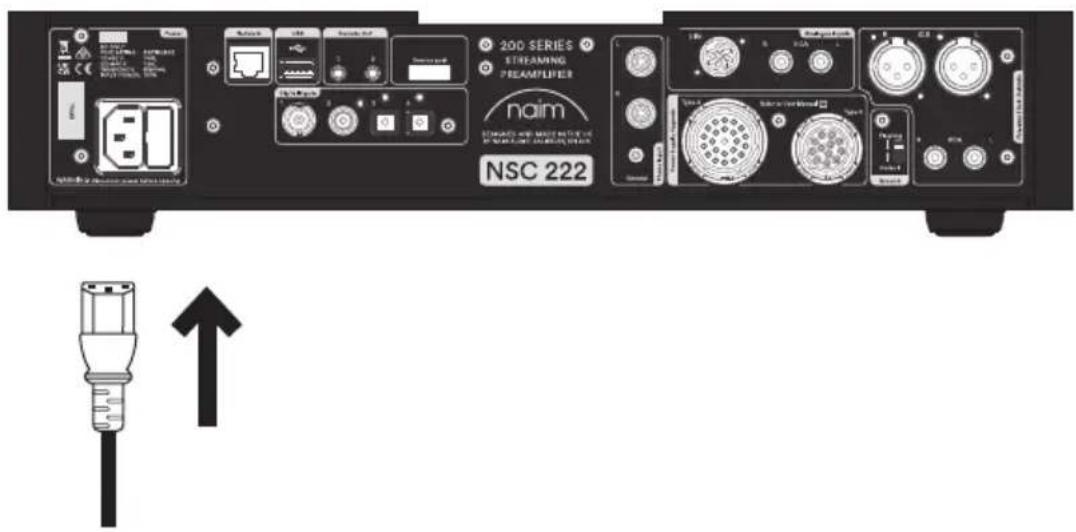 NAIM NSC 222 - Mise en marche - 2