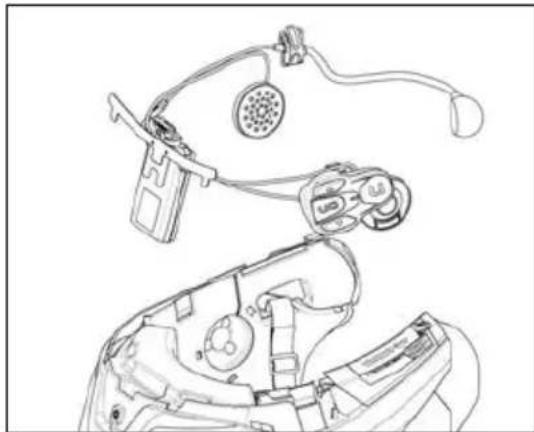 Nolan B902 - INSTALLATION DANS LE CASQUE - 6