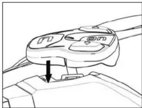 Nolan B902 - NUR FÜR N87, N80-8 UND N100-5 HELM - Positionierung der Tastenvorrichtung - 4