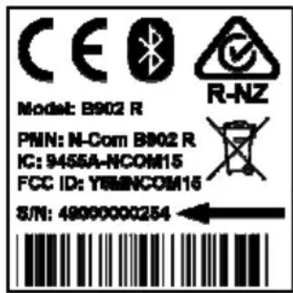 Nolan B902 - Produktidentification - 1