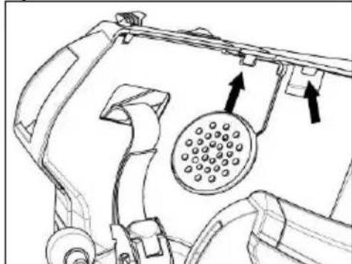 Nolan B902 - Positioning the left side wiring: - 3