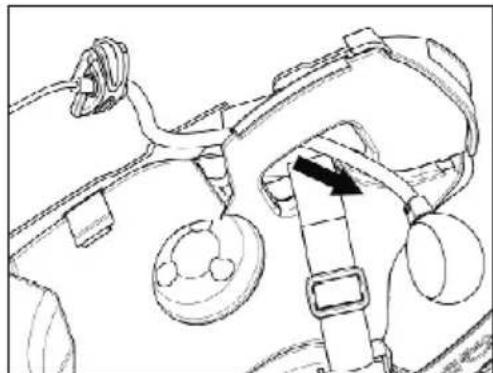 Nolan B902 - Positioning the right side wiring and the microphone: - 2