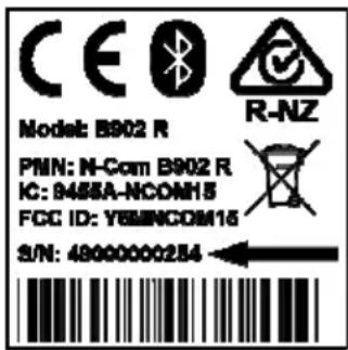 Nolan B902 - Identificazione del prodotto - 1