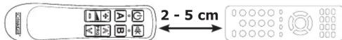Schwaiger UFB1000 533 - Activation du mode programmation : - 1