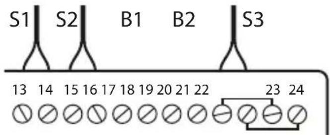 Schabus SHT 5002 - Llenar recipiente (fig. en página 45) sin puente B1 - 1