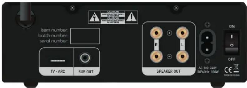 TANGENT Ampster TV II - EQ-innstlinger: - 1