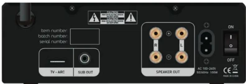 TANGENT Ampster TV II - EQ Setting: - 1