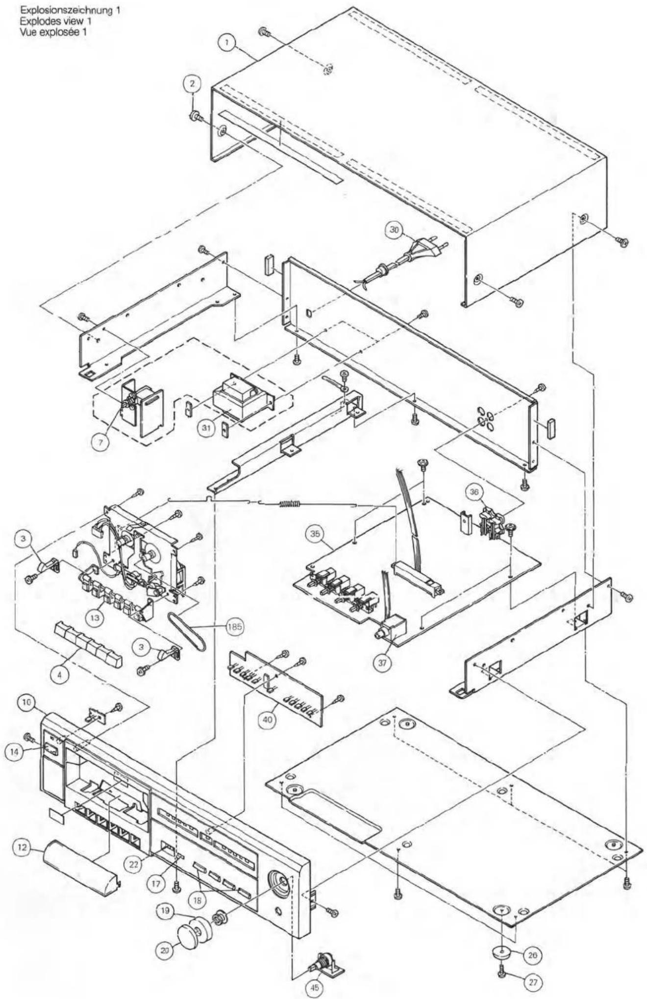 DUAL C 808 - Service-Anleitung Service Manual Instructions de Service - 19