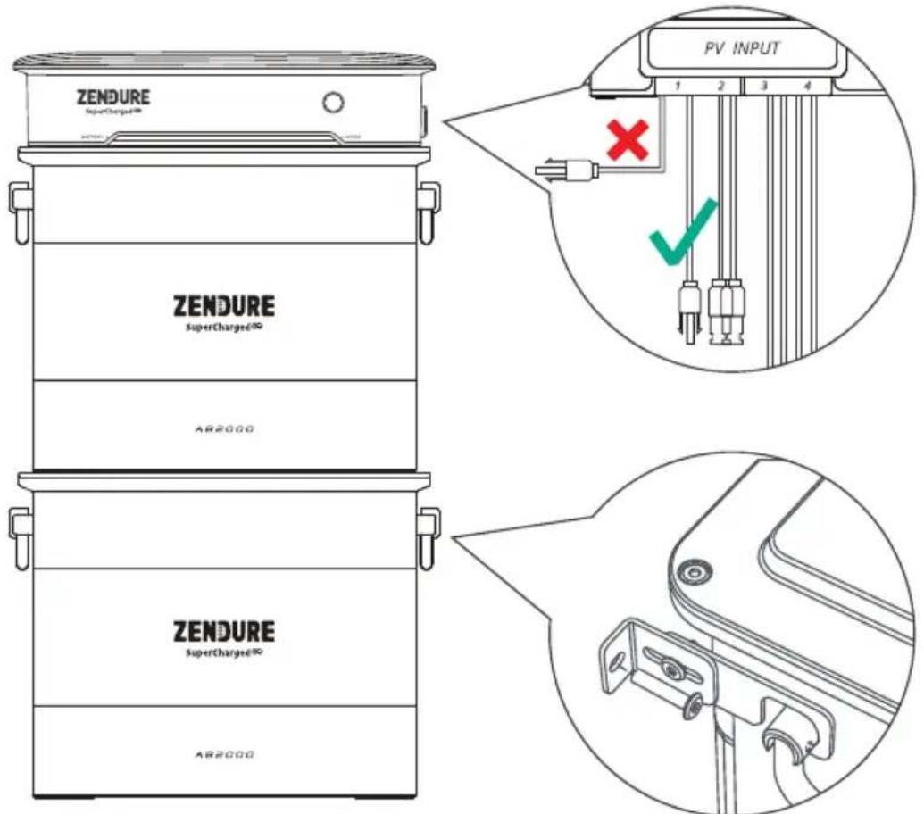Zendure AB2000 - Produktaufstellung und Kabelverlegung - 1