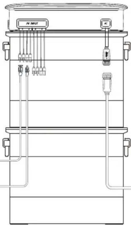 Zendure AB2000 - Disconnection of the cables - 2