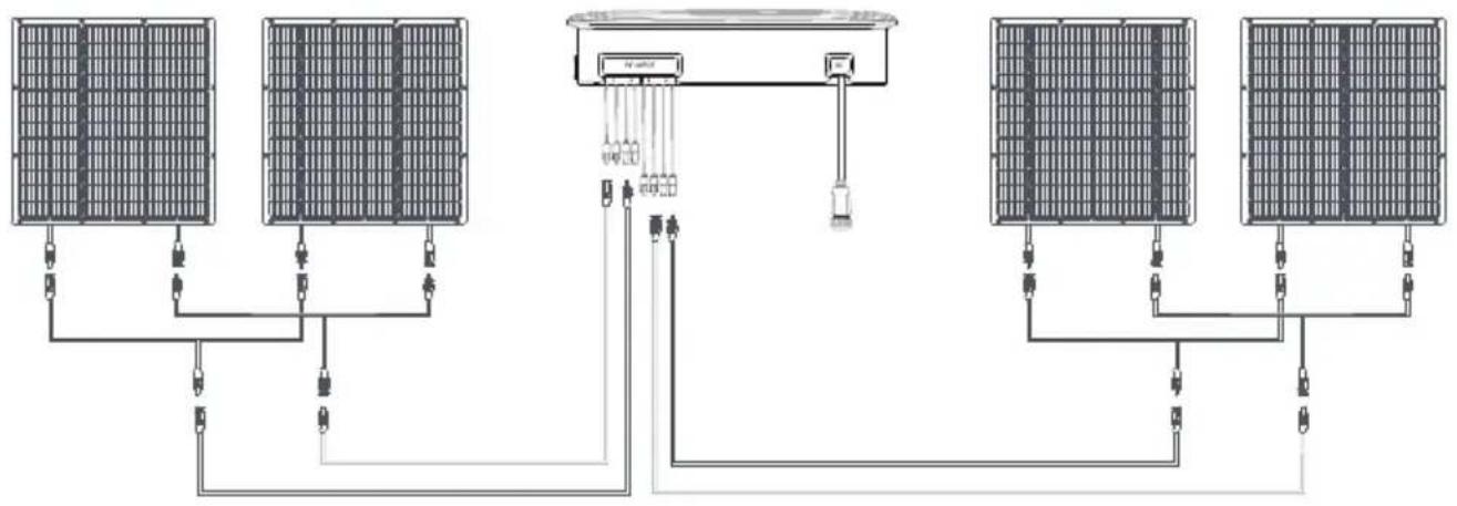 Zendure AB2000 - Conectar directamente cada panel solar - 3