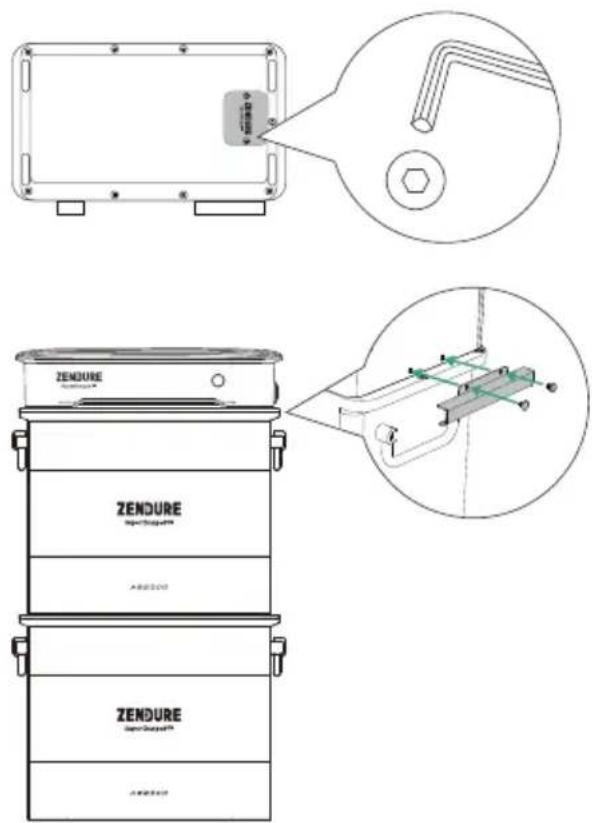 Zendure AB2000 - Conectarse a la batería - 1