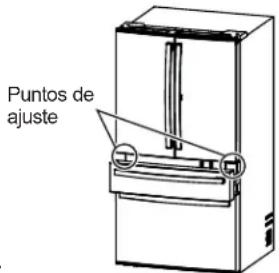 GE CAE28DM5TS5 - Para modelos con 2 cajones: - 1