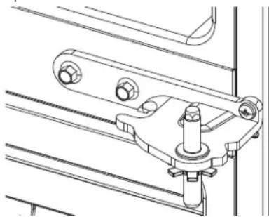 GE CAE28DM5TS5 - REMOVE LOWER RIGHT-HAND DOOR (on some models) - 2