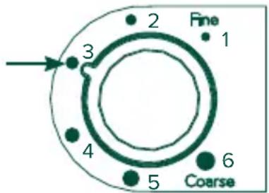 GE C7CGAAS2TS3 - Select your grind size. - 1