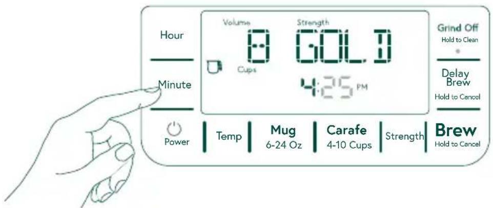 GE C7CGAAS2TS3 - Set Clock - 2