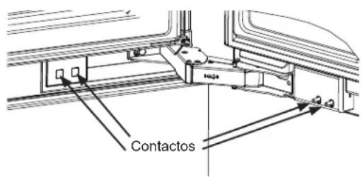 GE CIC36LP2VS1 - Limpieza de los Contactos Eléctricos (Modelos con Puerta Francesa) - 1