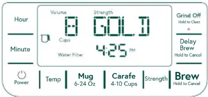 GE C7CGAAS4TW3 - RESET WATER FILTER - 1