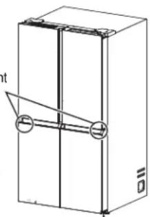 GE CGE29DP3TD1 - For 4 door models: - 1