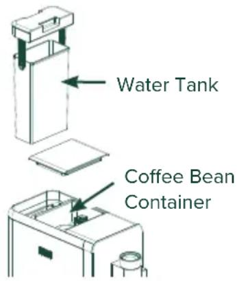 GE AFFETTO C7CEBBS4RW3 - Water Tank - 1