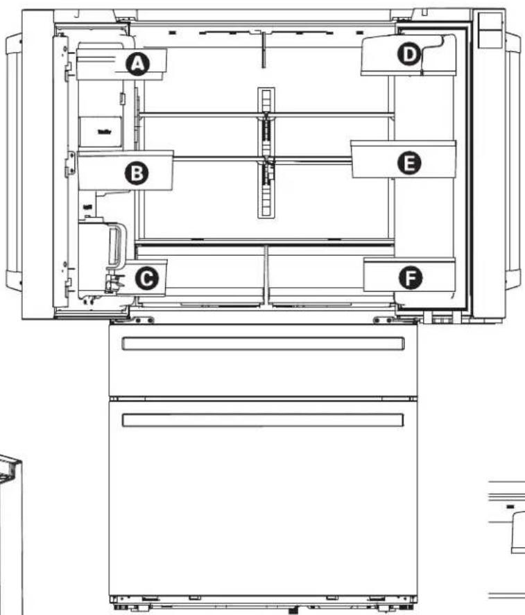 GE CGE29DM5TS5 - MISE À NIVEAU DU RÉFRIGÉRATEUR - 1