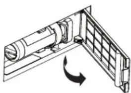 GE CGE29DP4TW2 - REMOVING THE FILTER - 1