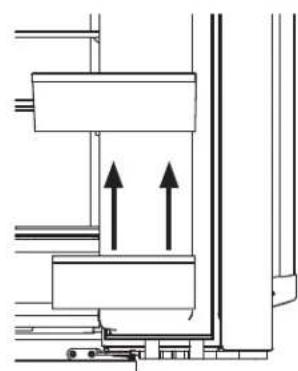 GE CGE29DP4TW2 - To place bins into doors: - 1