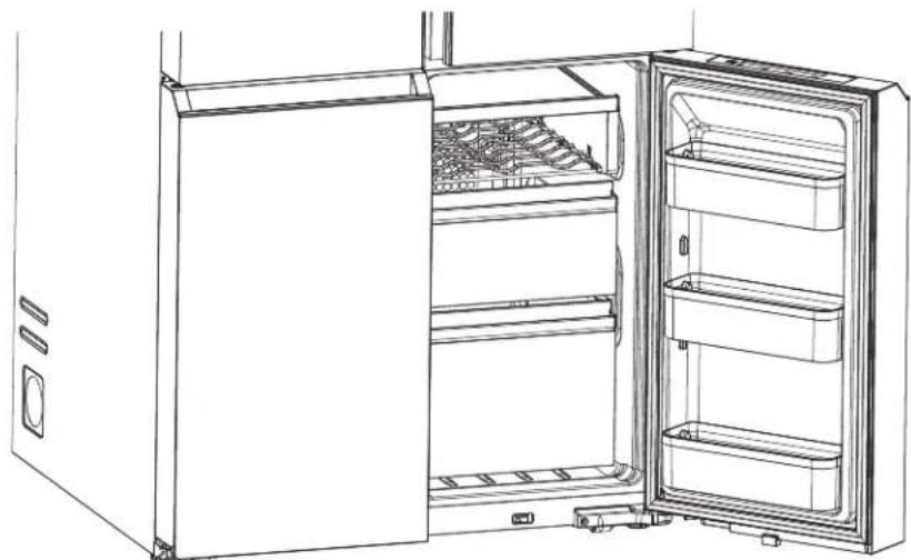 GE CGE29DP4TW2 - Estante de la Puerta del Freezer - 2
