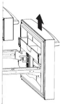 GE CGE29DP4TW2 - RETIRE EL CAJON DEL FREEZER (en algunos modelos) - 1