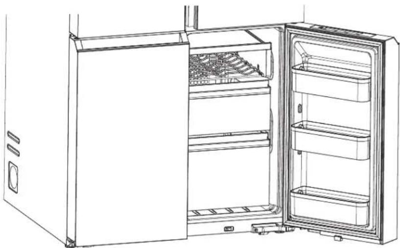 GE CGE29DP2TS1 - Select Zone Baskets, Shelf, and Wine Rack - 1