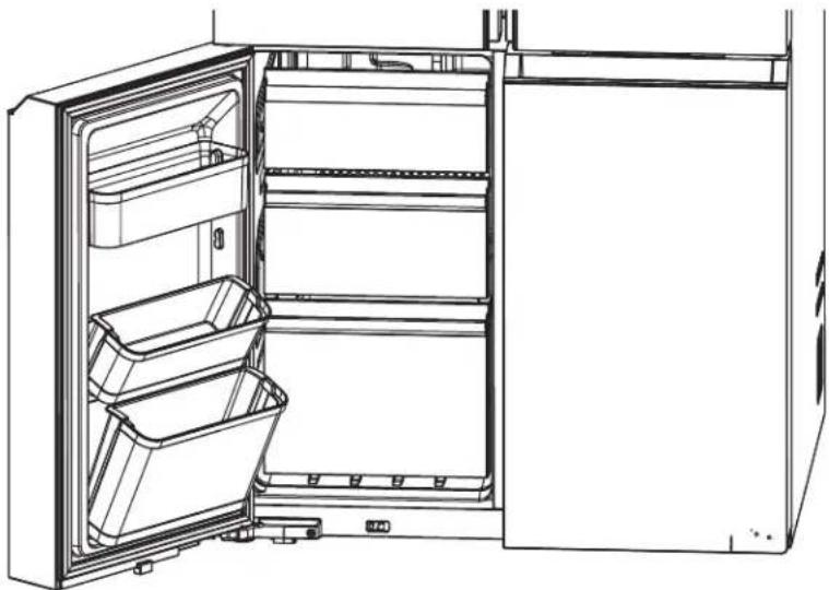 GE CGE29DP2TS1 - Estante de la Puerta del Freezer - 1